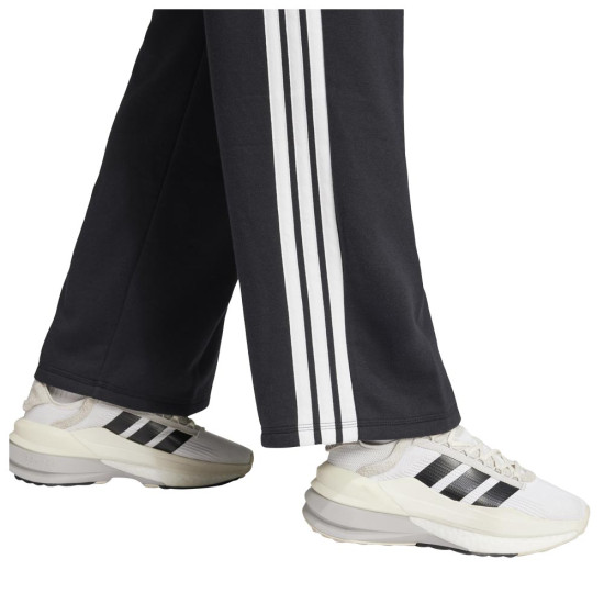 Adidas Γυναικείο παντελόνι φόρμας Essentials 3-Stripes Open Hem French Terry Pants